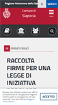 Mobile Screenshot of comune.siapiccia.or.it